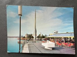 Ansichtskarte Basel Dreiländereck  1963  (M204)