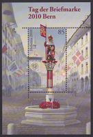 2010, Tag der Briefmarke Bern Block Nr. 1372 postfrisch **