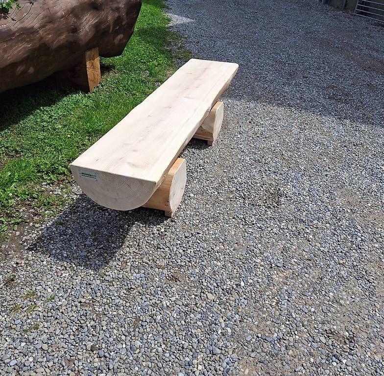 Panchine: massive Rundholzbank einfach – Usato da Mettendorf TG venduto da 892421 2