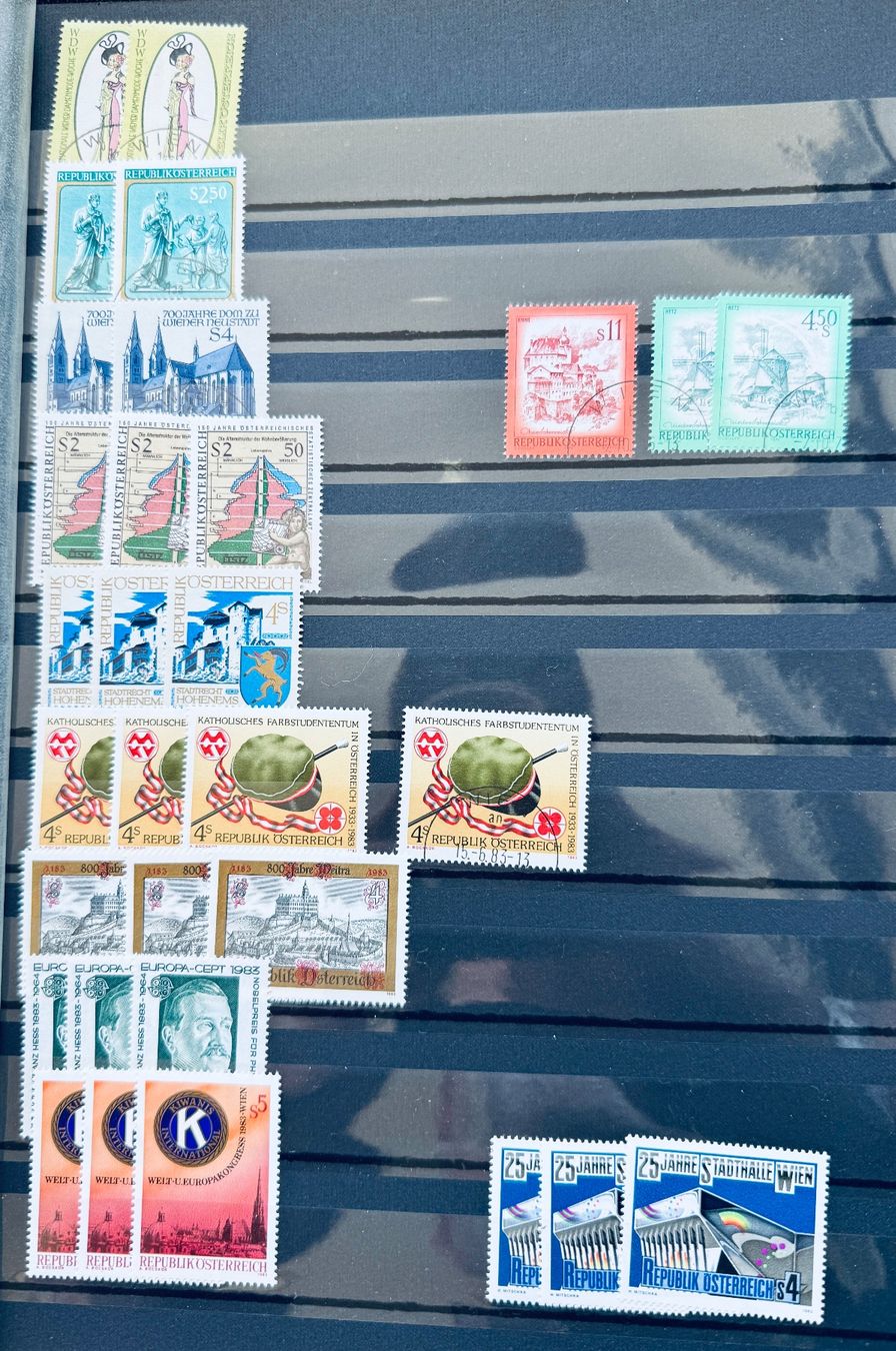 Alle Briefmarken: **Briefmarken Sammlung Republik Österreich viel Postfrisch** – Gebraucht aus Langrickenbach von MeUs74 8