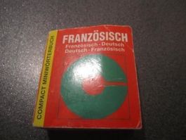Compact Mini Wörterbuch Französisch