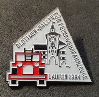 W318 - Pin Oldtimer Rallye Feuerwehr Fahrzeuge Laufen 1994