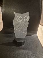 Nachtlicht Eulen Lampe, 3D Optik, LED, Neu & OVP, Dekoration