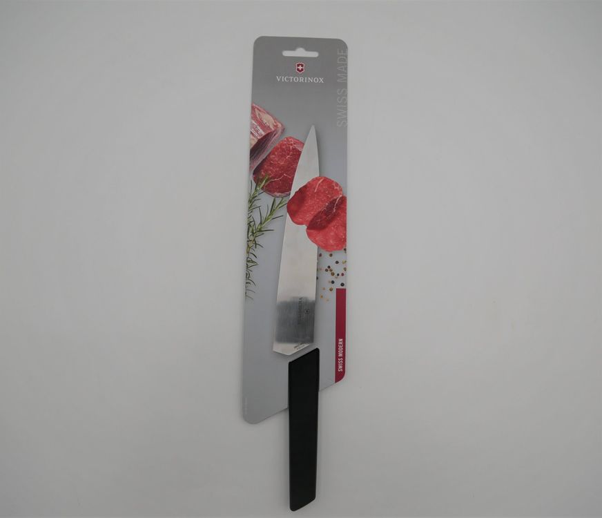 Victorinox Swiss Classic Gemüse- Und Schälmesser Set – Extra Scharf, Rostfreier Stahl, Schwarz