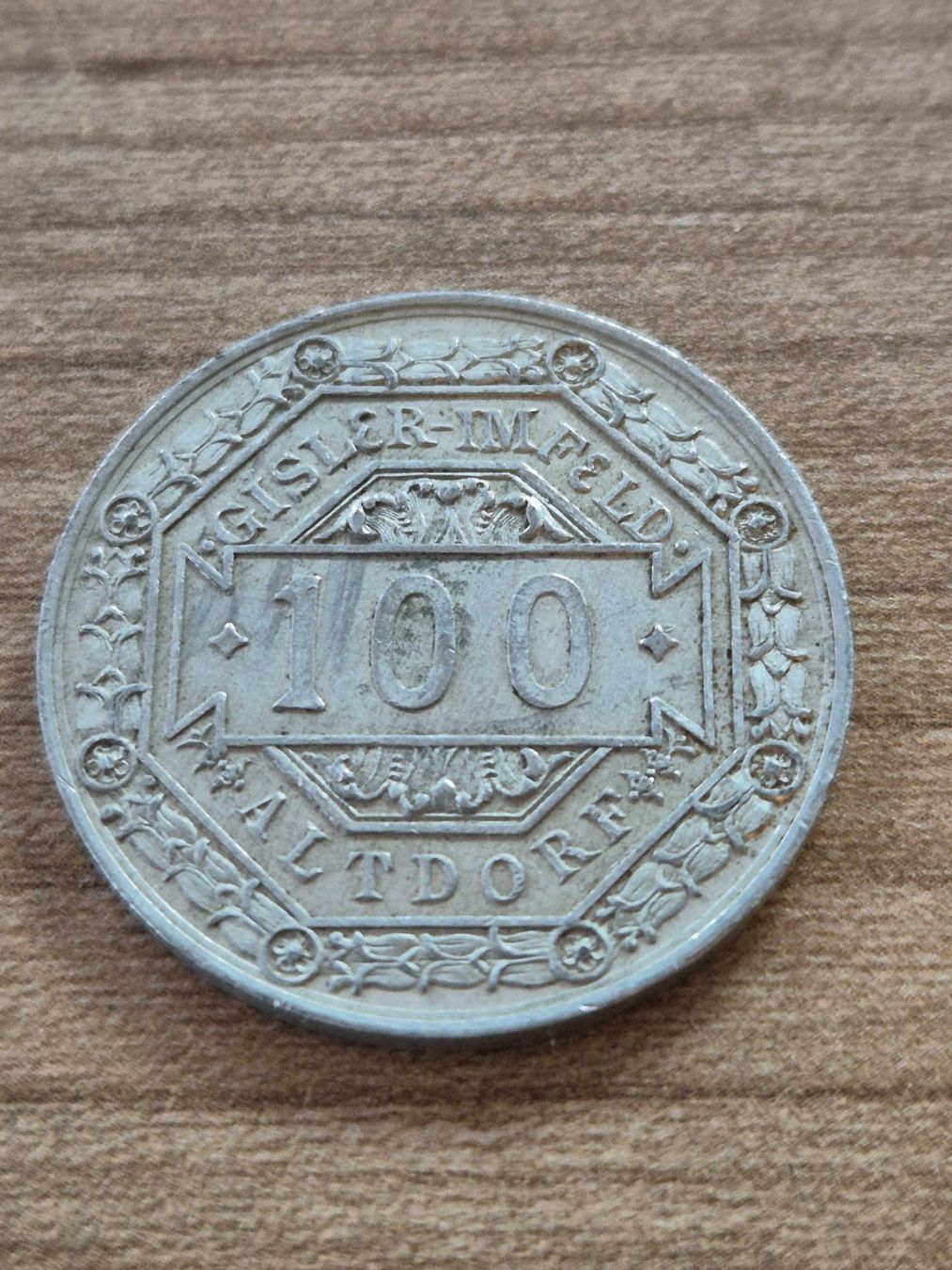 Medaglie: Medaille Altdorf Gisler-Imfeld – Usato da Mels venduto da Goldenfalcon