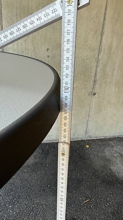 Tavoli: Stehtisch Quick Table schwarz, Stehbiertisch 110 x 85 – Usato da Weggis venduto da mcmad 2