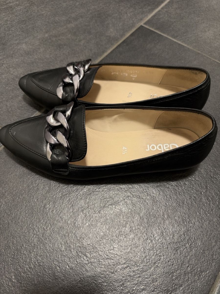 Gabor Damenschuhe: Gabor Slipper schwarz Grösse 4.5 – Neu (gemäss Beschreibung) aus Pfungen von fes_9gxb 1