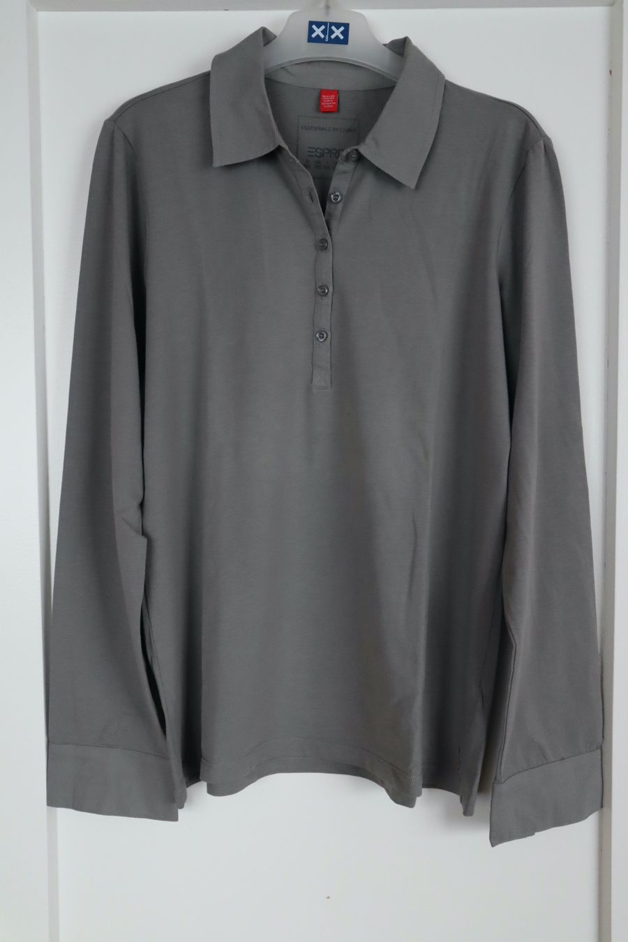 Esprit Polo-Shirts: Langarm Shirt / Bluse, Esprit, Gr. L, elastisch – Gebraucht aus Wattwil von diamant1