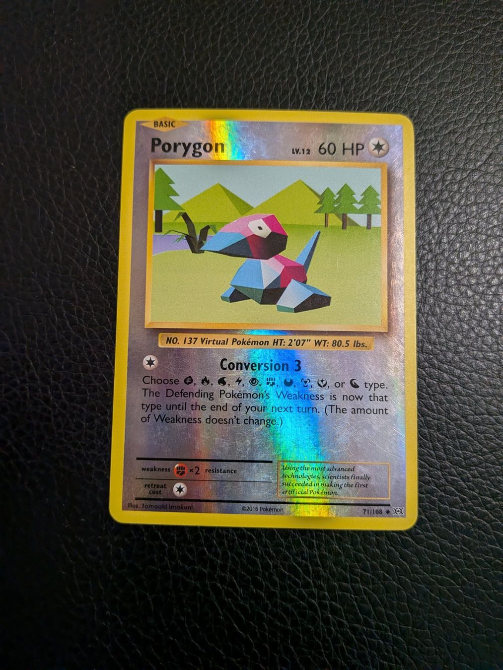 Pokémon Carte collezionabili: Evolutions Porygon reverse 71/108 Ab 1 – Usato da Paradiso venduto da Pkmn10