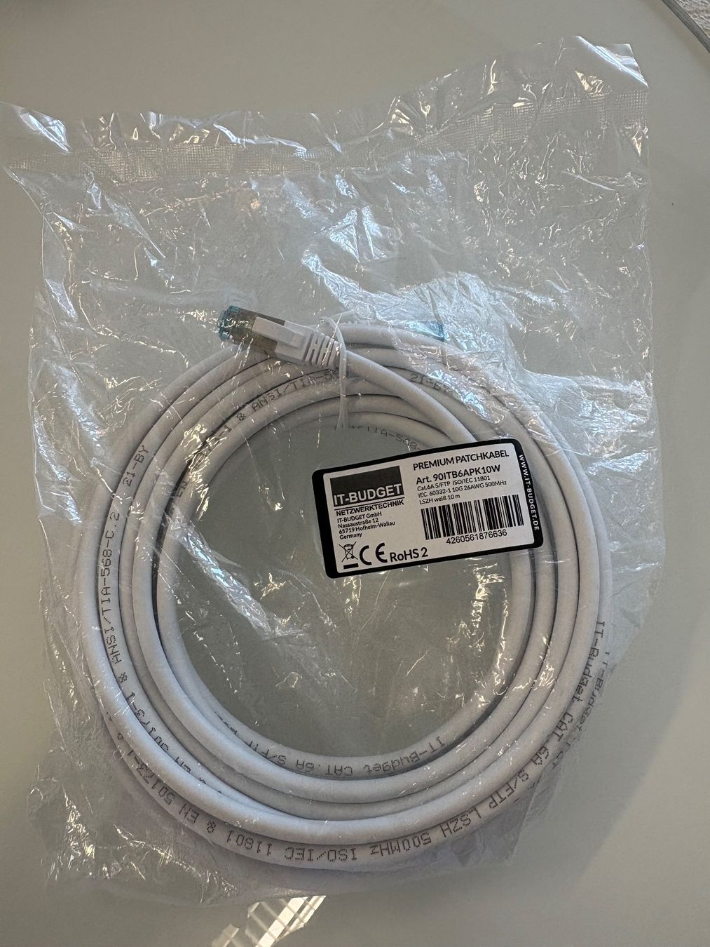 Cavi: Premium Patchkabel – Nuovo e nell'imballaggio originale da Hedingen venduto da Luana02