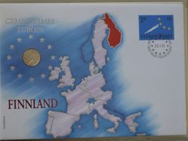 Münzbrief Finnland 1995