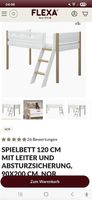Treppen und Beine Flexa Hochbett 120cm