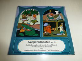 Kasperli Schallplatte im sehr guten Zustand, vg+