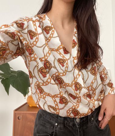 Body ZARA, S, col cache-cœur