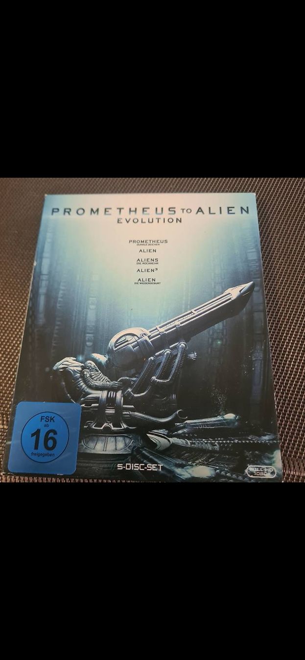 CDs: Prometheus to Alien Evolution Blueray – Gebraucht aus Liestal von CrystalCardToyShop