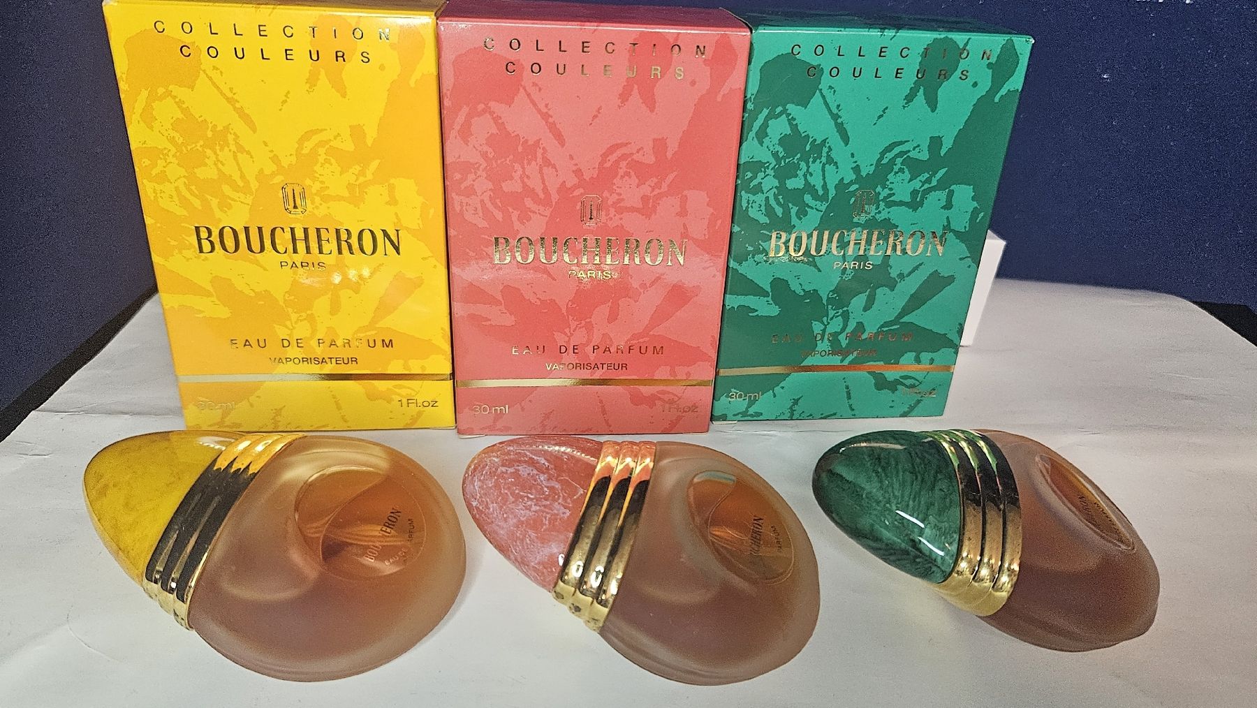 Boucheron Parfum & Eau de Toilette: Boucheron Collection Couleurs DUMMY Display Flakons mit Boxe – Neu (gemäss Beschreibung) aus Spreitenbach von cus_lr69 1