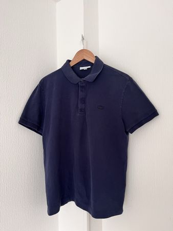 Lacoste Polo Shirt Regular Fit Dark Blue Size L
