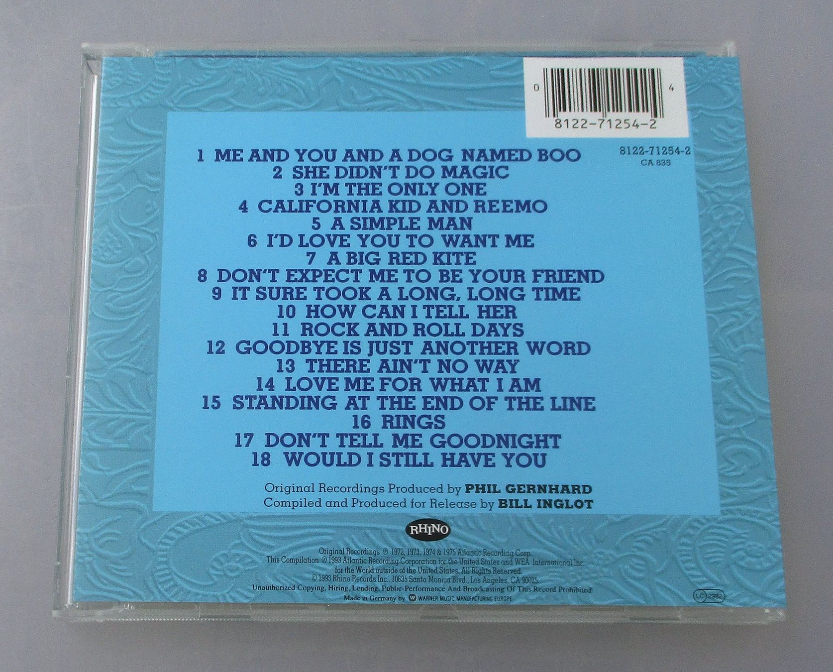 CD: LOBO - The Best Of – Usato da Wattwil venduto da Muriel11 1