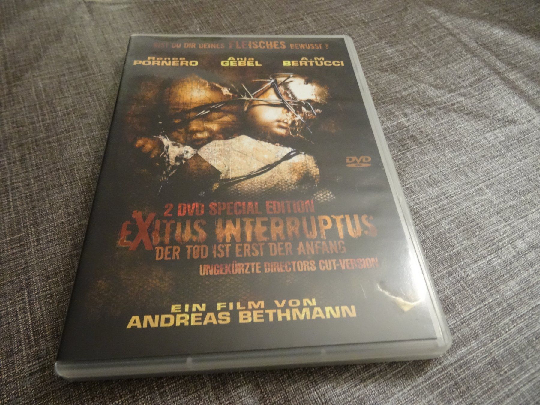 Tutti i DVDs: DVD Exitus Interruptus Special Edition 2 Disc – Usato da Olten venduto da Disc-Verkauf
