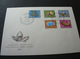 FDC Pro Patria 1960, ungelaufen