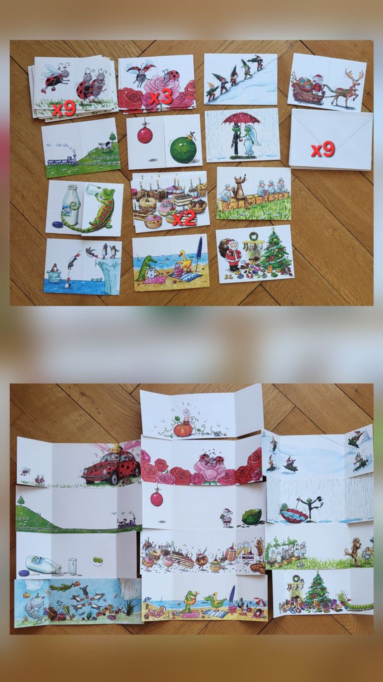 Cartoline postali: Carte postale (315pcs) divers format – Nuovo (secondo la descrizione) da Genève venduto da Mel.R_ 5