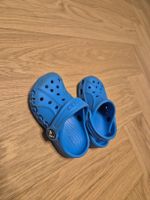 Kinder Clogs Crocs blau Grösse 24 gebrauchter Zustand