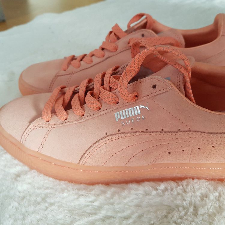 Puma clearance suede salmon