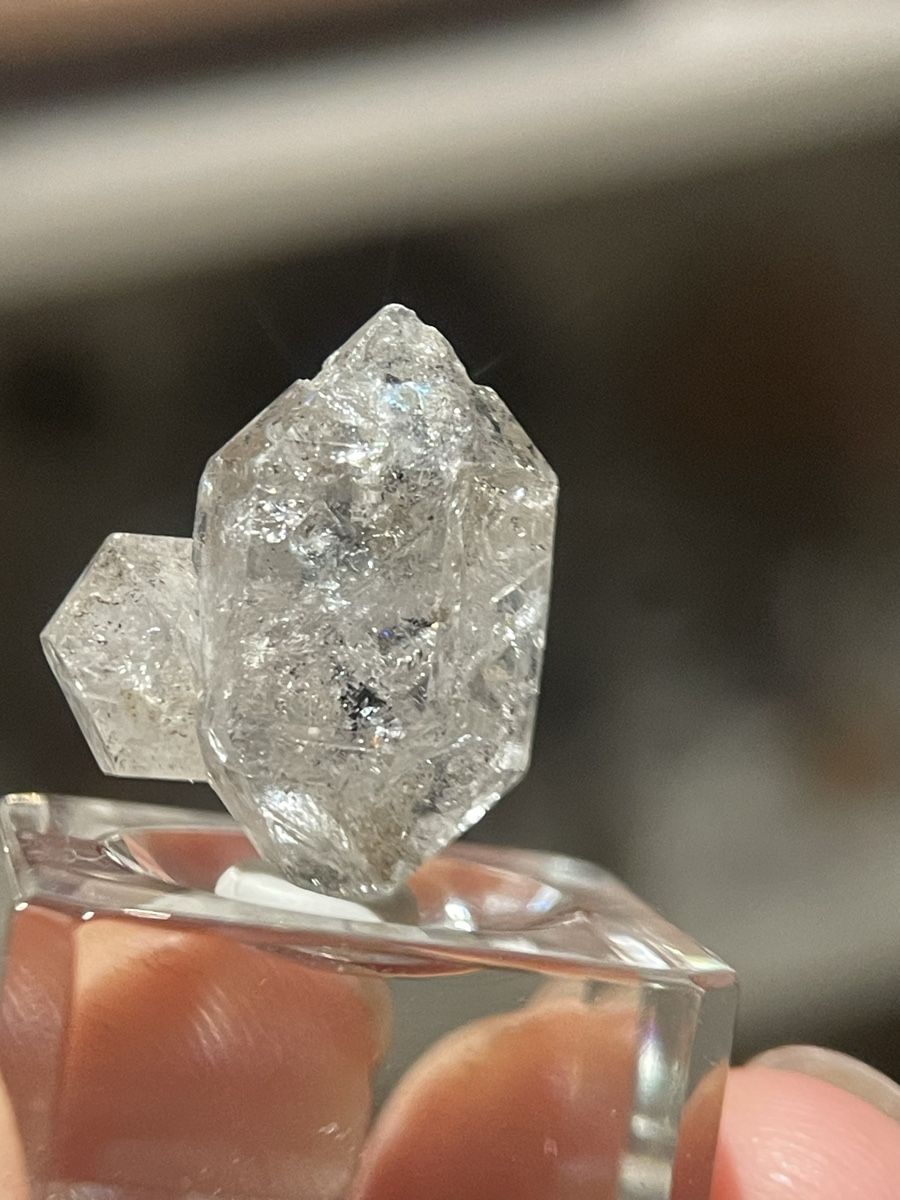 Minerali & Pietre curative: Herkimer-Diamant-Kristall – Nuovo (secondo la descrizione) da Schiers venduto da sisikristall 1