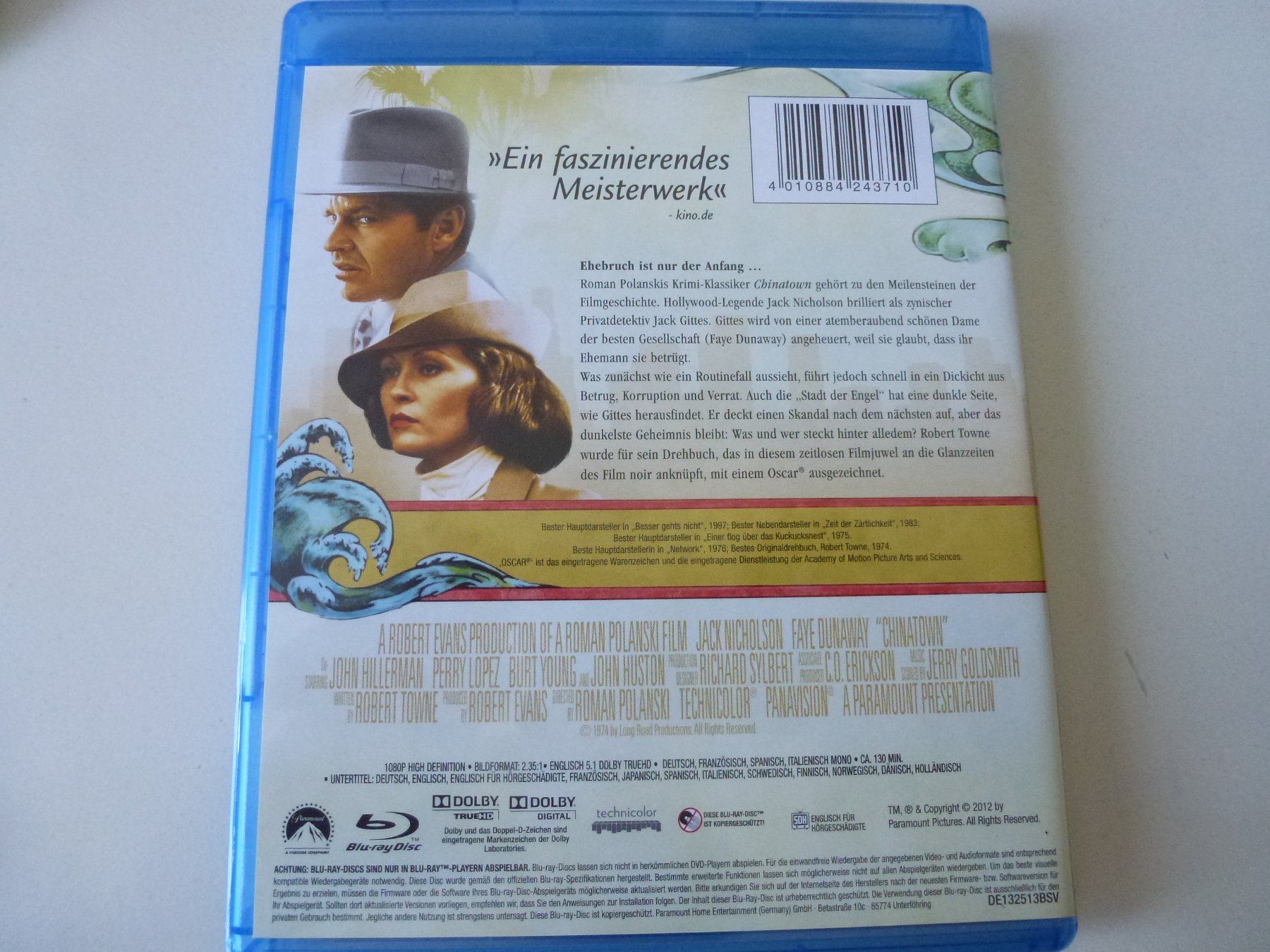 Tutti i DVDs: Chinatown  (Blu-Ray) – Nuovo (secondo la descrizione) da Bern venduto da Frebo 1
