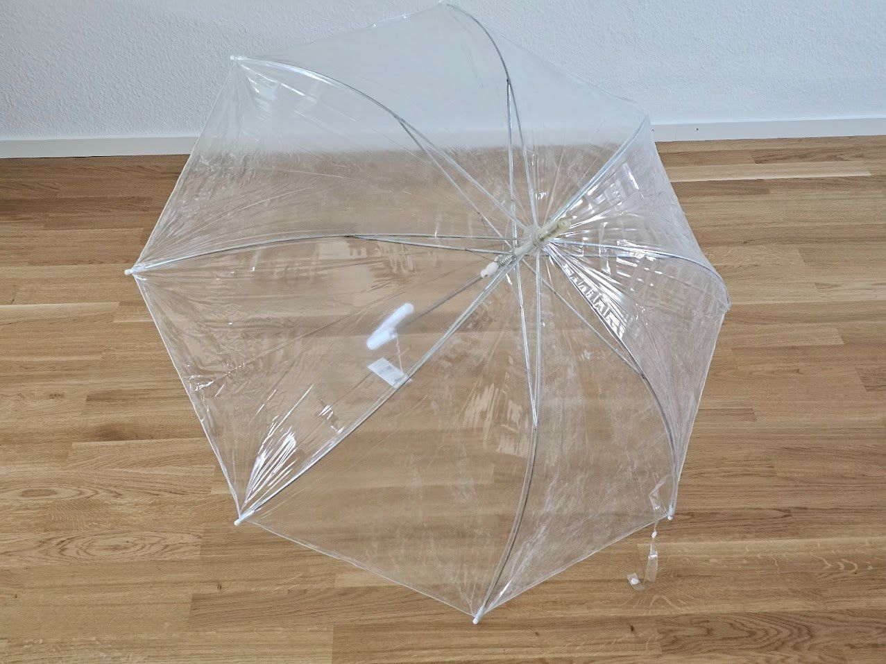 Regenschirme: Durchsichtige Regenschirme farbig Kunstoffgr. – Gebraucht aus Baden von rob_grh6 1
