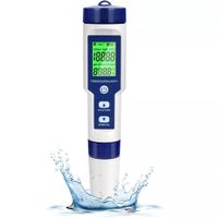 5in1 Digital PH TDS EC Messgerät Wassertester Mit leuchtung