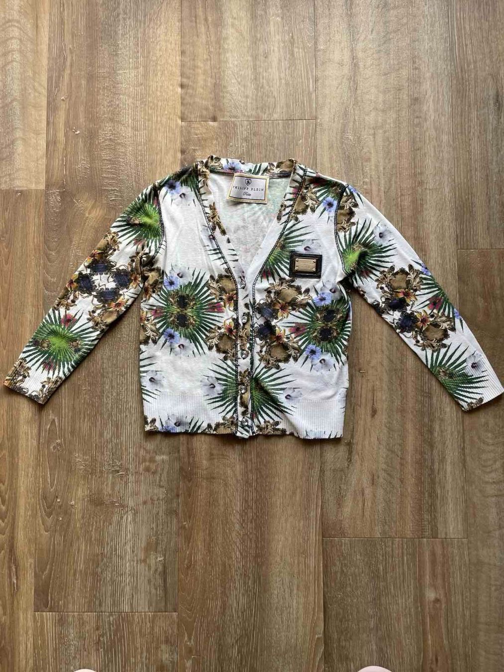 Philipp Plein Maglioni & Felpe: Philipp Plein Strickjacke Pullover Mädchen 4 J. 15% Seide – Usato da Birsfelden venduto da immortalis