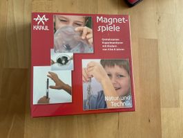 Natur und Technik Magnetspiele Kraul Exberimentierkasten -8+