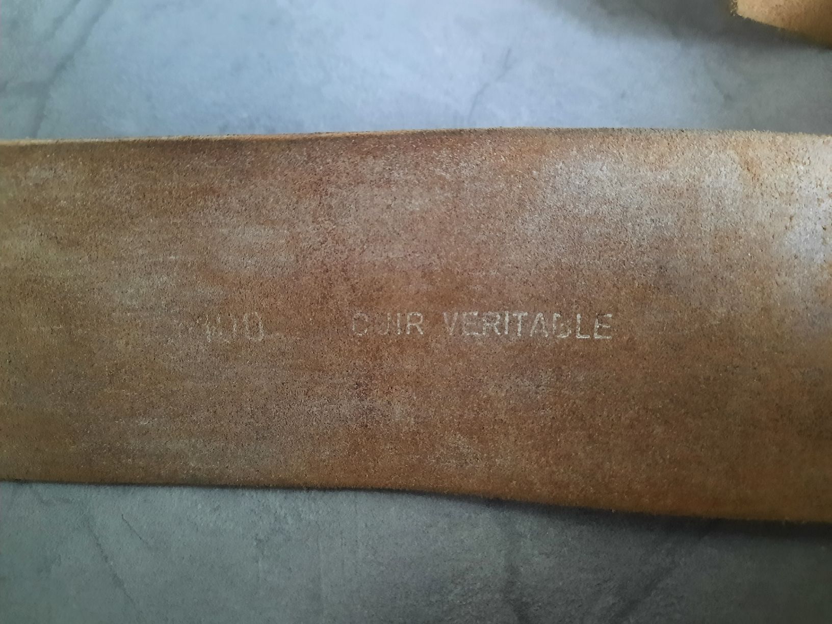 Gürtel: CEINTURE en CUIR – Gebraucht aus Le Locle von marylise01 2