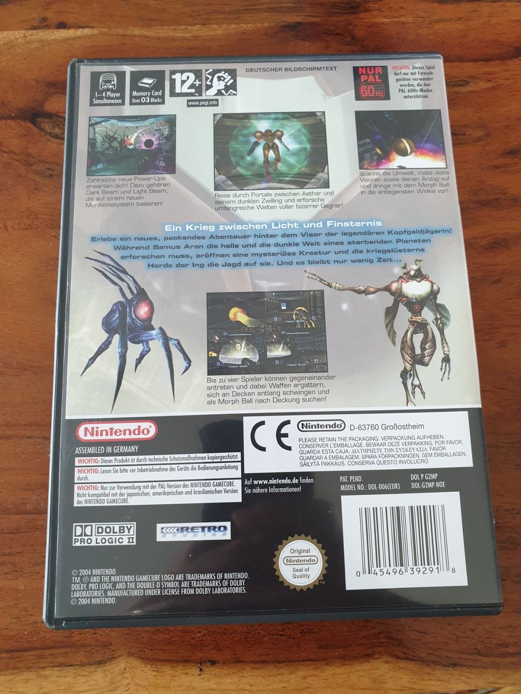 Spiele: Metriod  Prime Echoes DE / Nintendo Gamecube – Gebraucht aus Rain von Rou_z26r 1