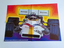 Poster, Formule 1, Yardley BRM, P. Gethin Grand prix Italie