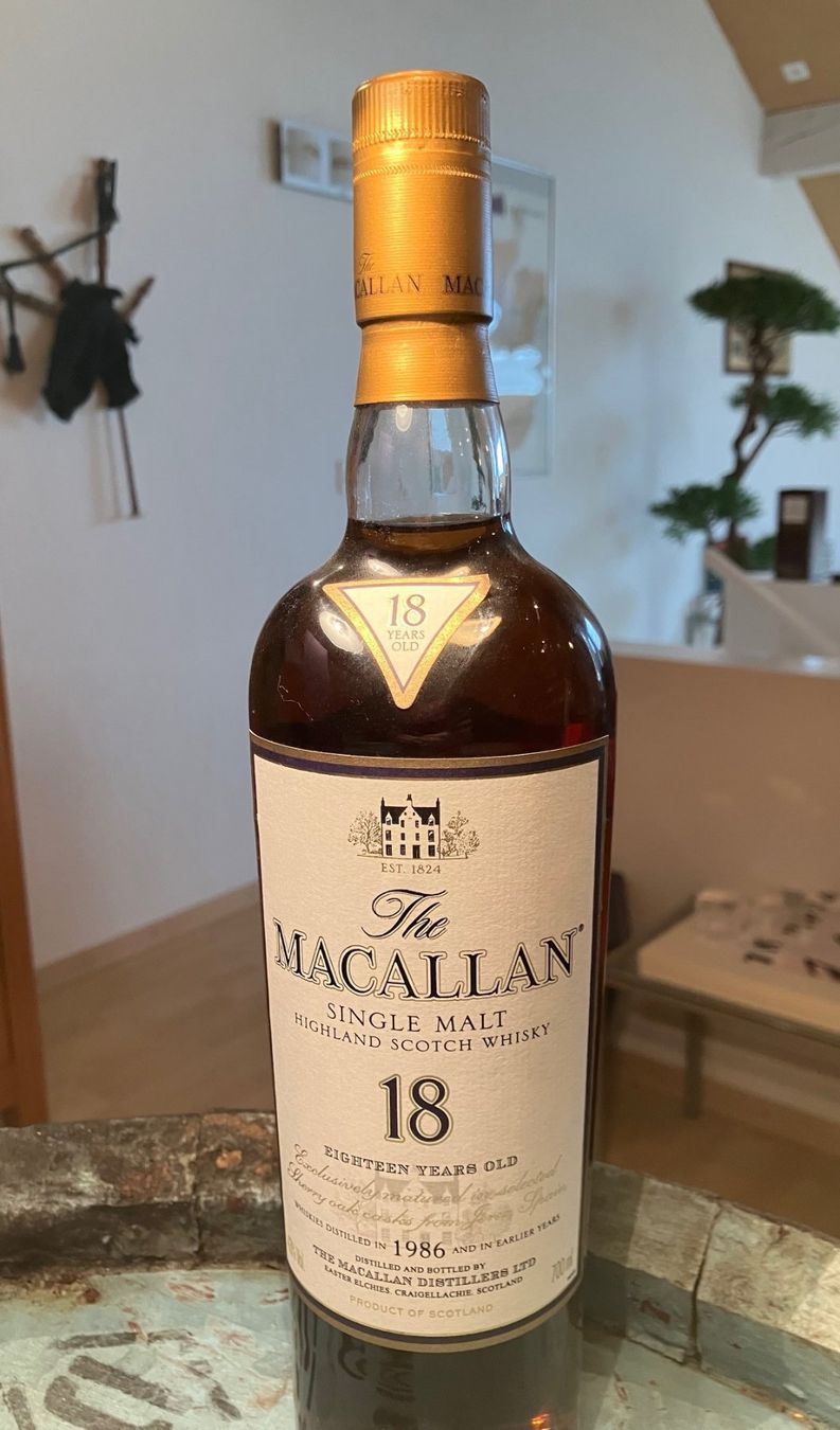 Macallan Spirituosen: Macallan 1986 18 Years Sherry – Neu und originalverpackt aus Aarwangen von concorde58 1