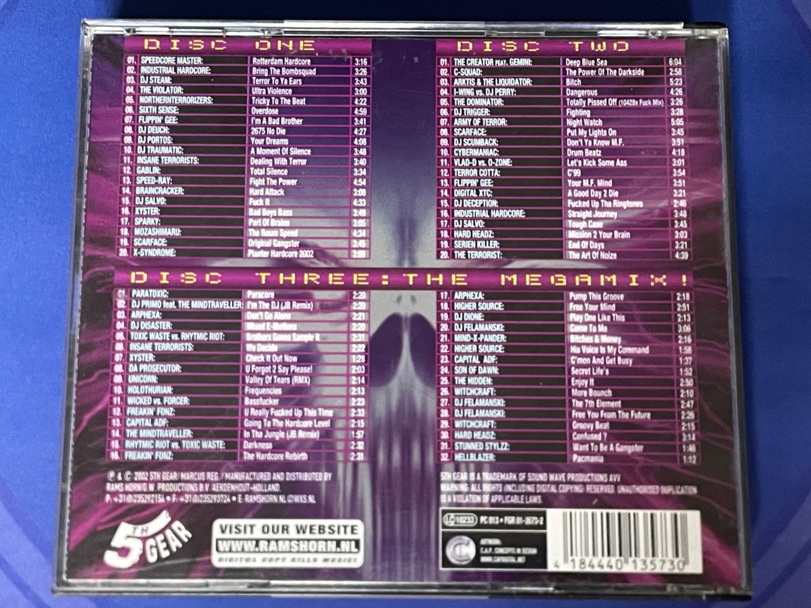 CD: Speedcore (3x)  Hardcore – Usato da Muri b. Bern venduto da AdidasCollector 2
