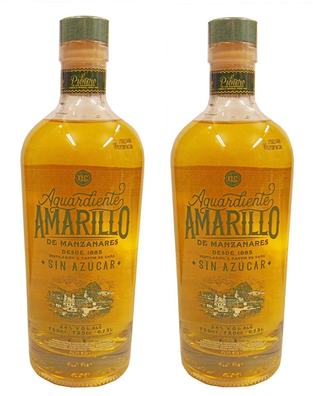 Bevande alcoliche: Aguardiente amarillo sin Azucar 24% Alk. - 750ml – Nuovo e nell'imballaggio originale da Horn venduto da lookatitgood
