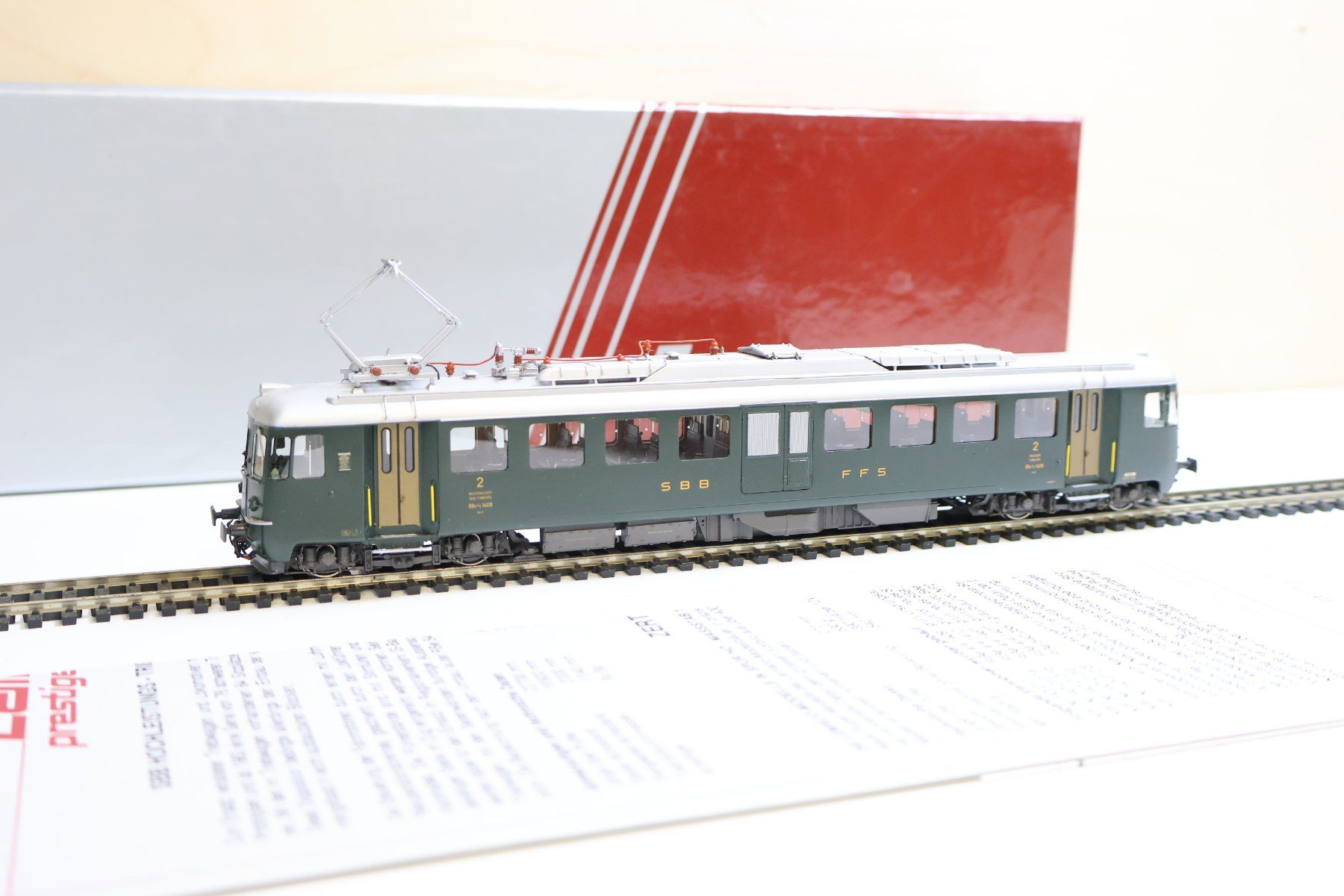 Lemaco SBB Triebwagen RBe 4/4 - Rarität - Limited 175 Stück