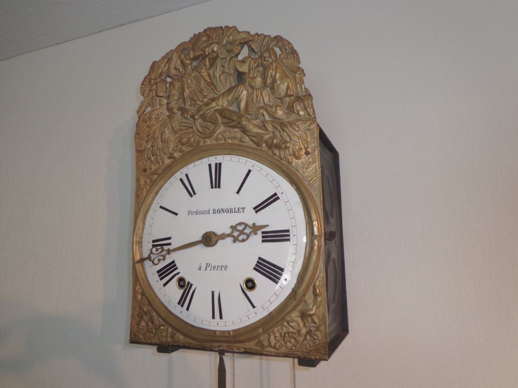 Orologi da terra & Orologi da parete: Comtoise Morez Burgunder Uhr wohnfertig – Usato da Würenlingen venduto da reneda777 4