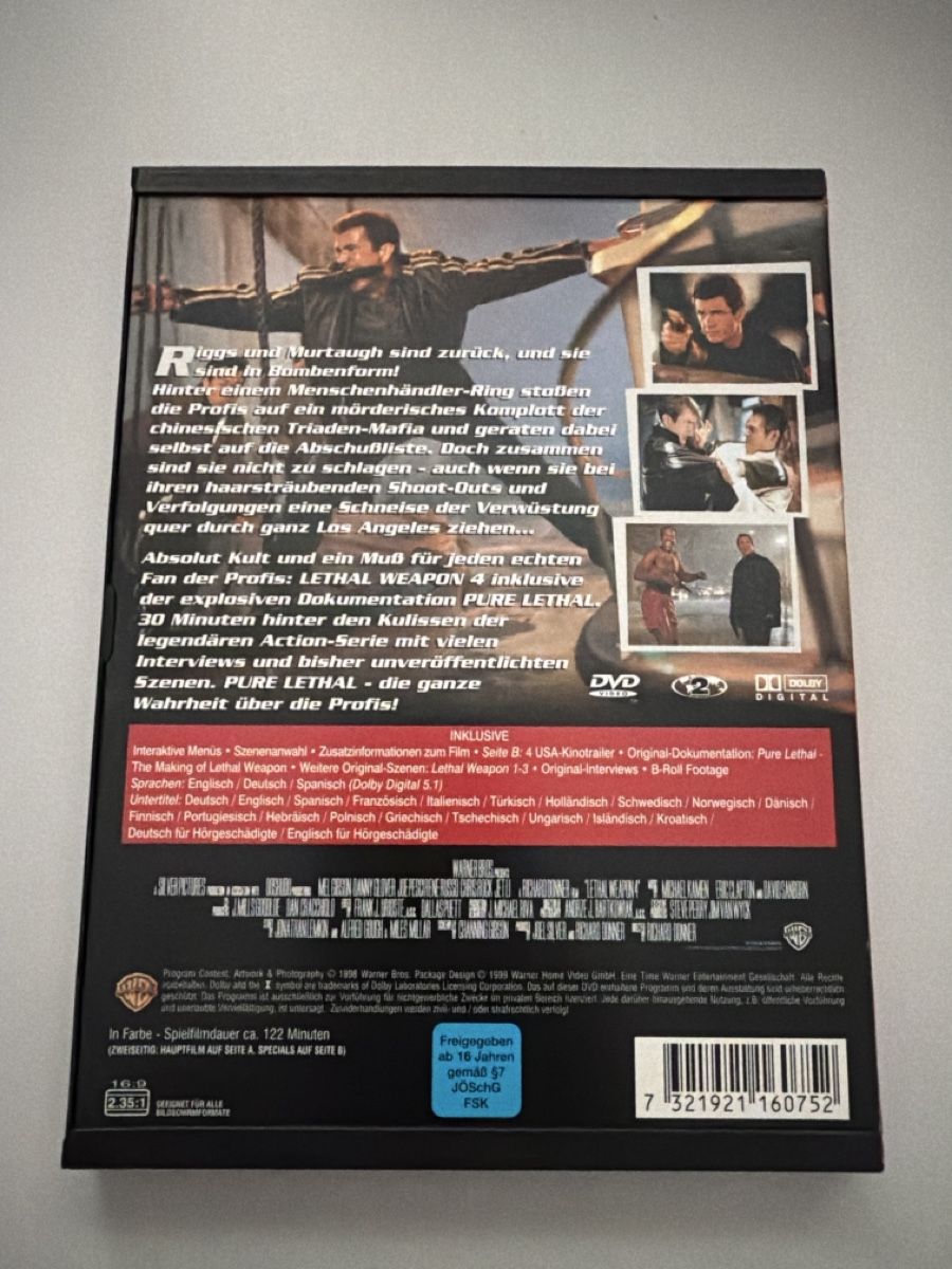 Alle DVDs: Lethal Weapon 4 DVD  – Gebraucht aus Winkel von mic_8kbz 1