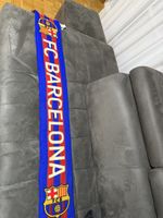 Fussballschal FC Barcelona blau rot neuer Zustand