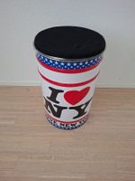 Runder Hocker „I love NY“ (New York)