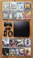 PS3 Slim + 16 Spiele + Original Controller