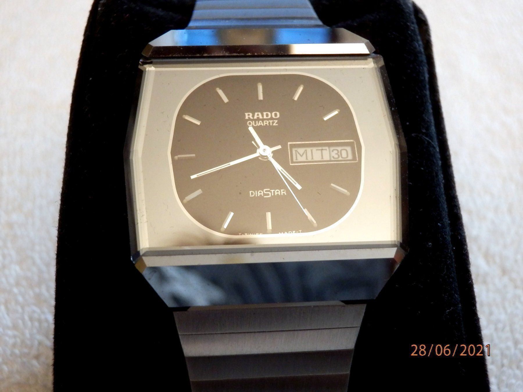Rado Uhren: Rado Diastar, Quartz, 32 x 35mm, DayDate – Gebraucht aus Ueberstorf von dinbau 2