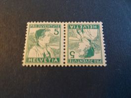KEHRDRUCK; POSTFRISCH PRO JUVENTUTE