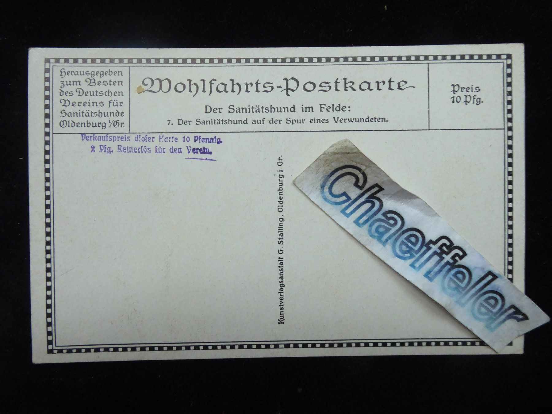 Cartes postales: Wohlfanrts - Postkarte – D'occasion à Zürich par Chaeffeler 1