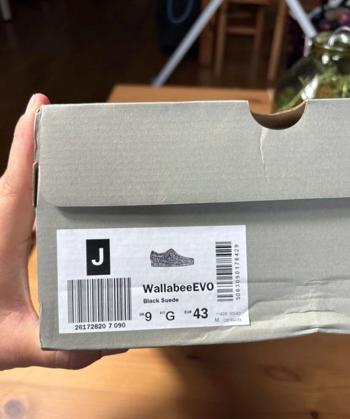Clarks Scarpe da uomo: Clarks Wallabee Noir Daim Neuf Taille 43 – Usato da Neuchâtel venduto da leo_t5mr 5