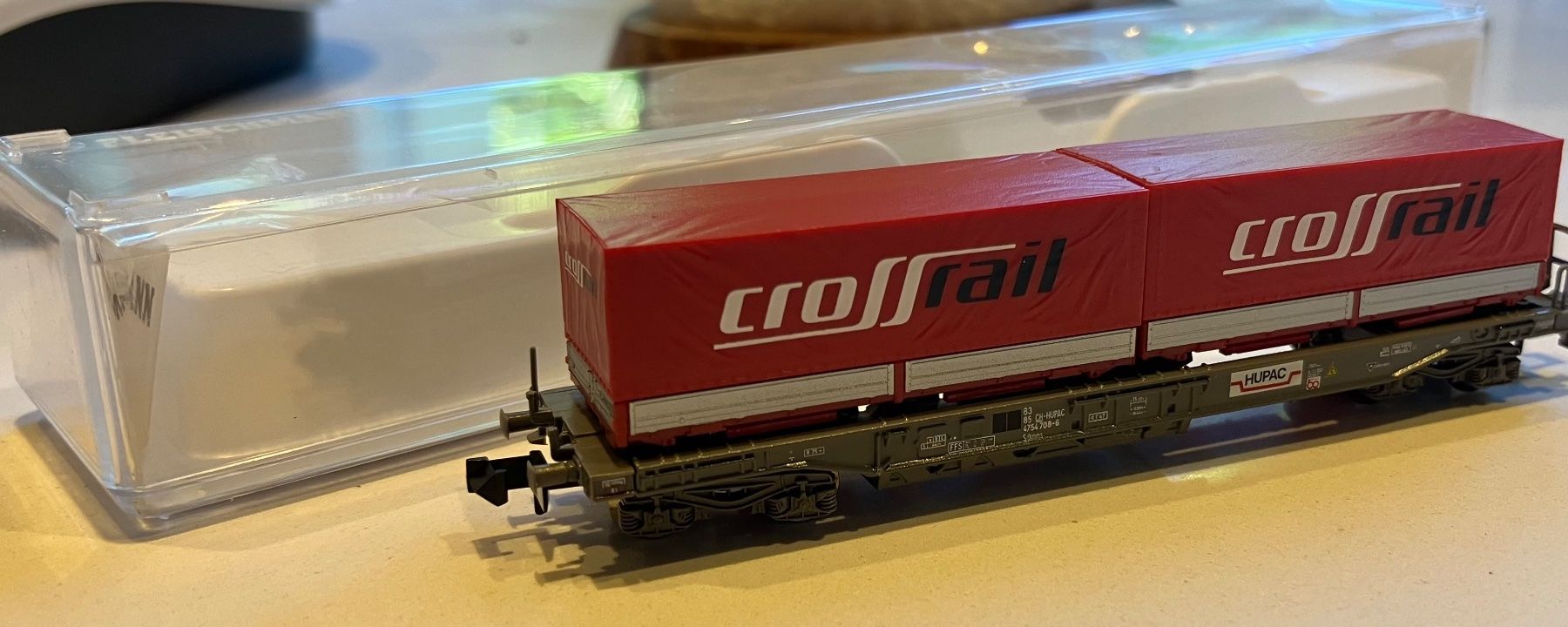 Fleischmann Modelleisenbahnen: Wagon Fleischman  Crossrail   OVP – Neu und originalverpackt aus Dompierre VD von immorentes 2